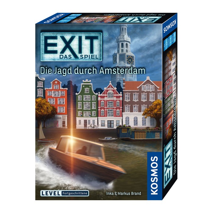 KOSMOS EXIT - Das Spiel: Die Jagd durch Amsterdam Escape-Room Spiel, 1 St.