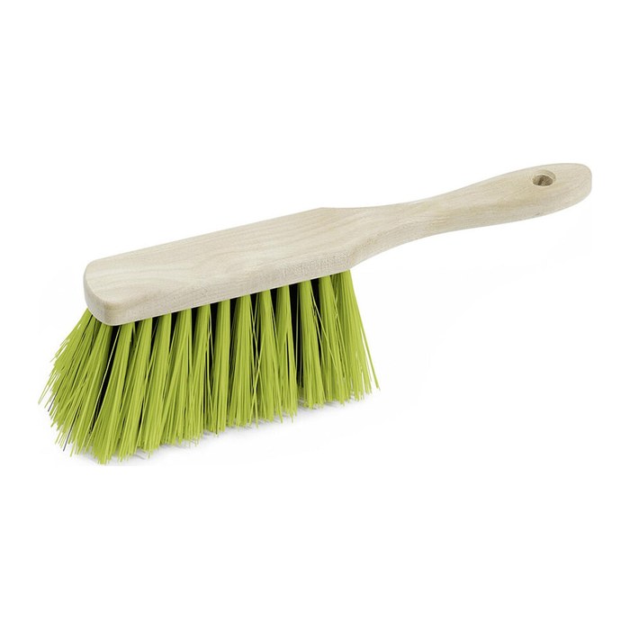 Nölle Handfeger grün Holz 29,0 cm breit