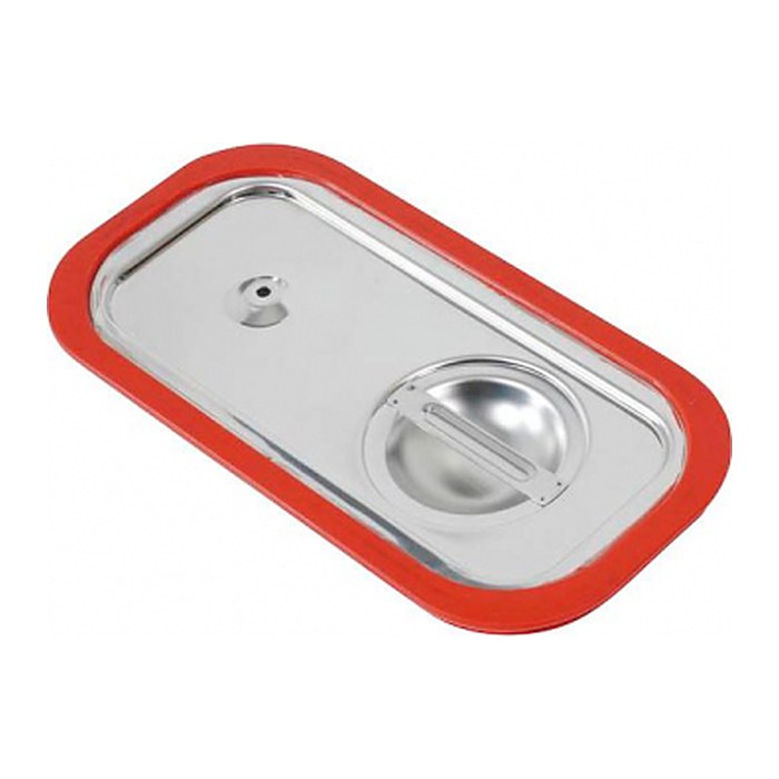 Bartscher Transportdeckel für GN-Behälter Top Line, mit Dichtung, 1/3 silber, 1 St.