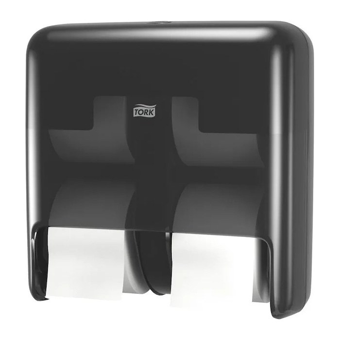 TORK Toilettenpapierspender OptiServe® T7 558052 schwarz Kunststoff, 1 St.
