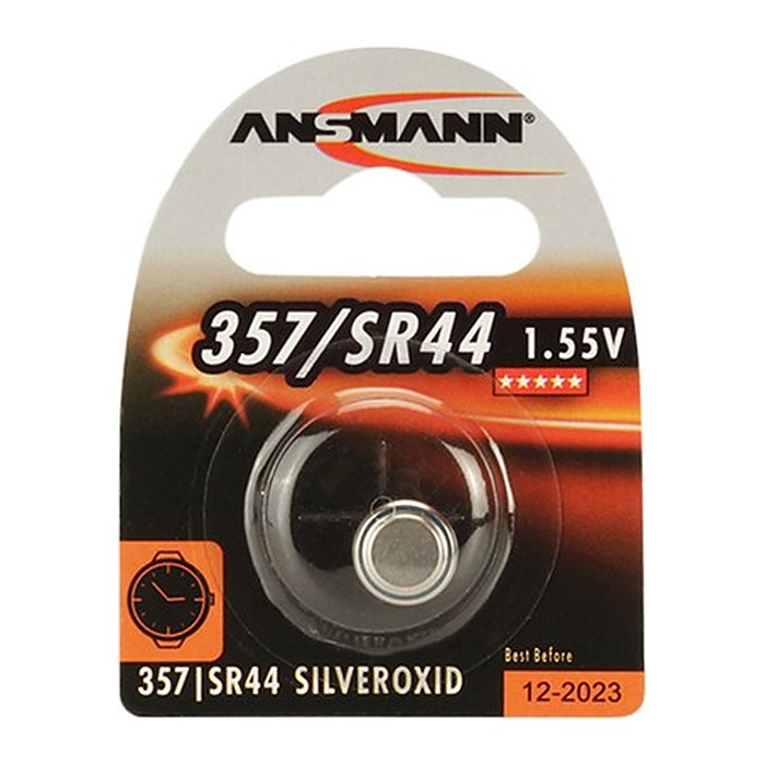 ANSMANN Knopfzelle SR44/357 Silberoxid 1,5 V, 1 St.