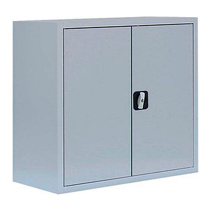 LÜLLMANN Stahlschrank 530300 lichtgrau 1 Fachboden 80,0 x 38,3 x 75,0 cm, aufgebaut, 1 St.