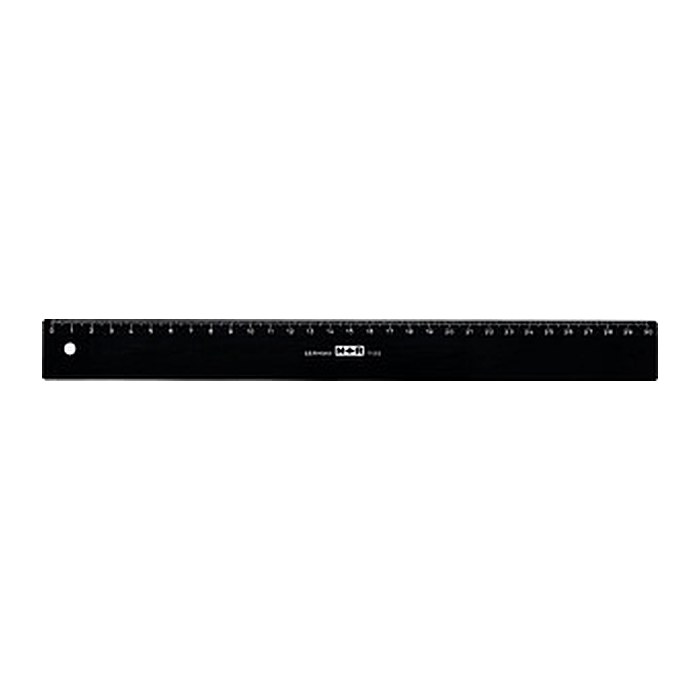 M + R Lineal 30,0 cm, schwarz