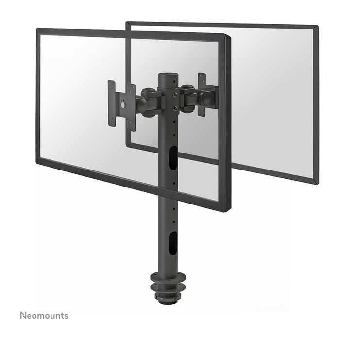 Neomounts Monitor-Halterung FPMA-D050DBLACK schwarz für 2 Monitore, Tischbohrung