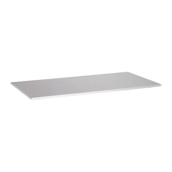 SODEMATUB Tischplatte lichtgrau rechteckig 160,0 x 80,0 x 2,5 cm