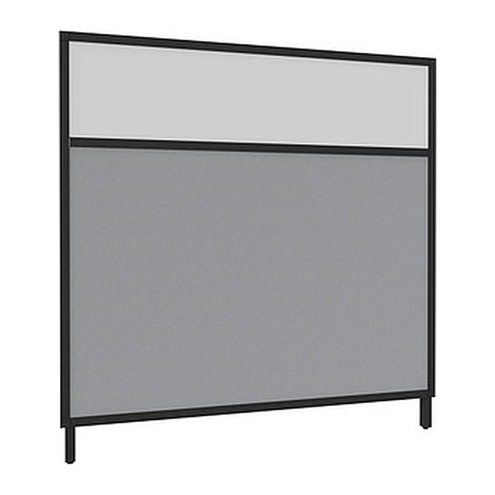 Quadrifoglio Trennwand, grau 140,0 x 144,0 cm, 1 St.
