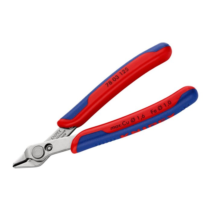 KNIPEX Elektronik-Seitenschneider Super Knips® 78 03 125
