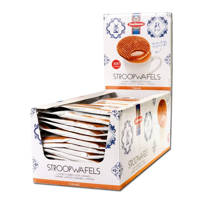 Daelmans JUMBO STROOPWAFEL Kekse 1,404 kg, 36 St.