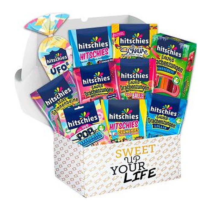 hitschies World of Sweets hitschies Mix-Box 10 Stück, 10 St.