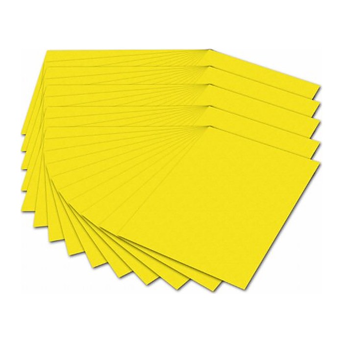 folia Fotokarton gelb 300 g/qm 50 St.
