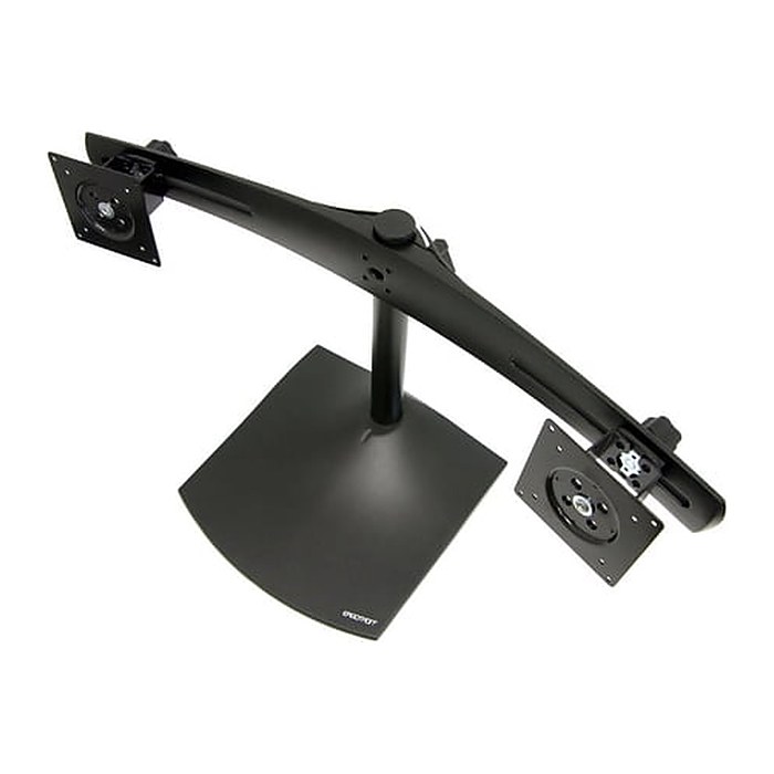 ergotron Monitor-Halterung DS100 33-322-200 schwarz für 2 Monitore, Tischständer