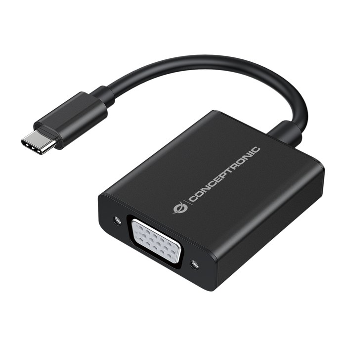CONCEPTRONIC Adapter USB-C3.2->VGA 1080/60Hz 0.10m sw