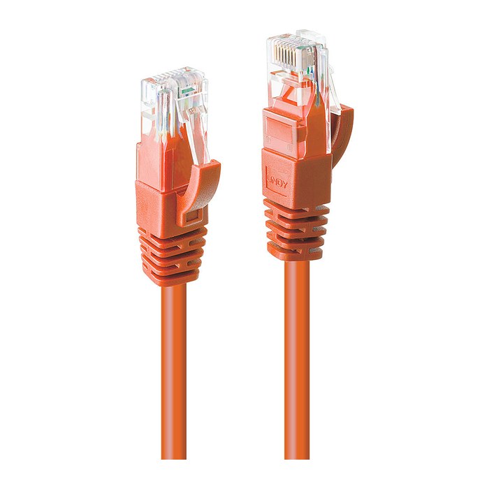 LINDY Patchkabel Cat6 U/UTP orange 0.50m