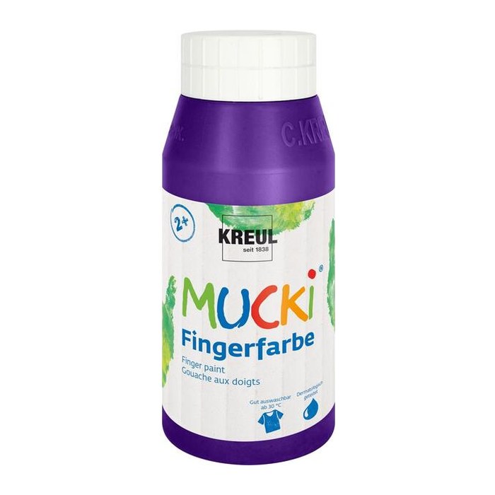 KREUL MUCKI Fingerfarbe violett 750,0 ml, 1 St.