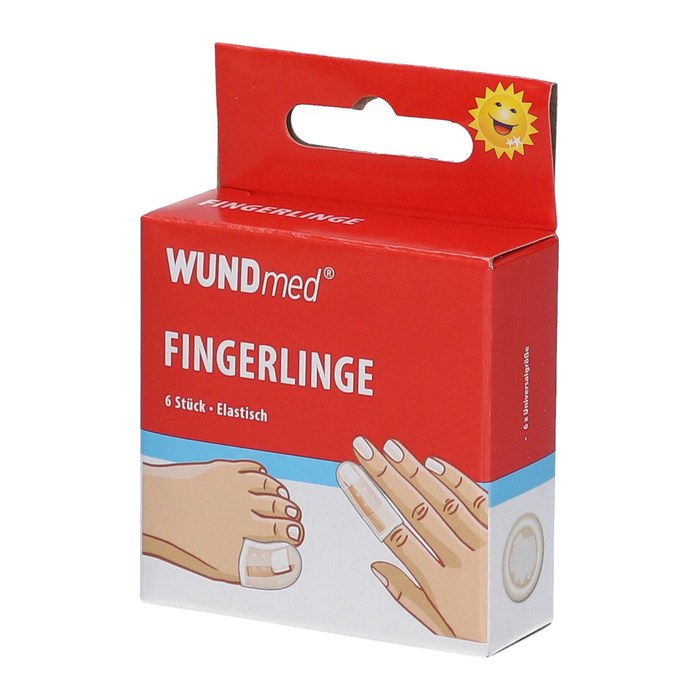 WUNDmed® Pflaster Fingerlinge 02-101 transparent, 6 St.