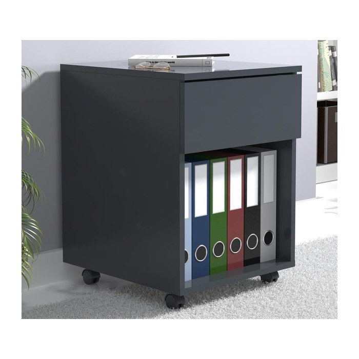 VCM my office Dasola Rollcontainer anthrazit 1 Auszug 39,0 x 45,0 x 55,0 cm
