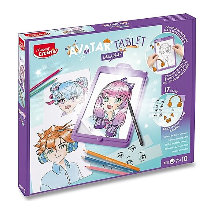 Maped® Creativ Zeichenprojektor Avatar Manga lila