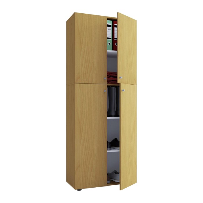 VCM my office Aktenschrank XXL, 914115 buche 4 Fachböden 70,0 x 39,0 x 183,00 cm
