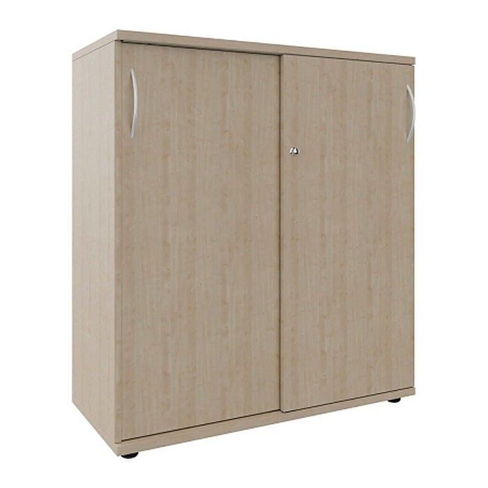 fm Schiebetürenschrank, 4260761570587 königsahorn 2 Fachböden 100,0 x 44,2 x 111,5 cm