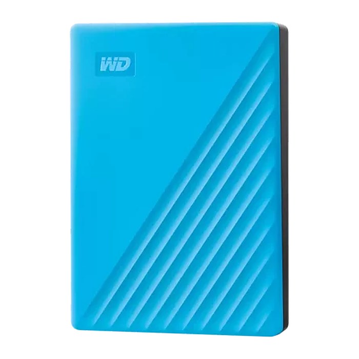 Western Digital My Passport 6 TB externe HDD-Festplatte blau
