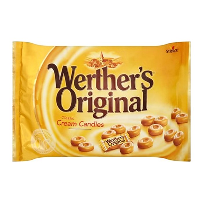 Werther’s® Original Sahnebonbons Bonbons 180 St./1,0 kg, 1 Pack