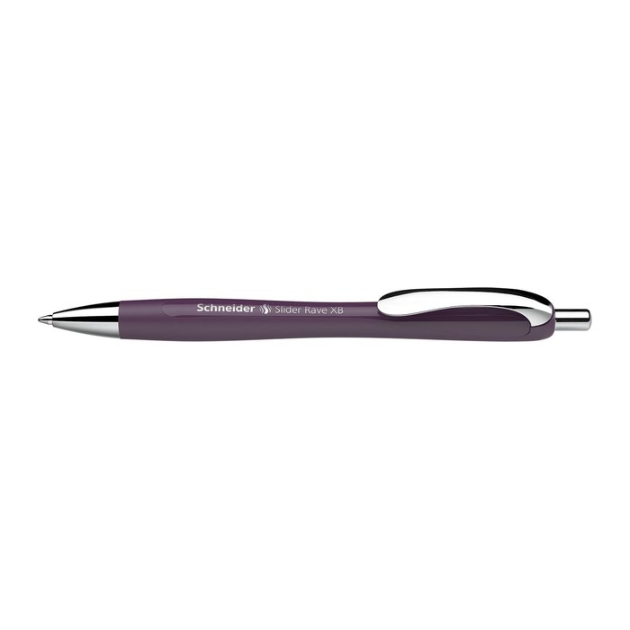 Schneider Kugelschreiber Slider Rave XB plum, Schreibfarbe: blau, 1 St.