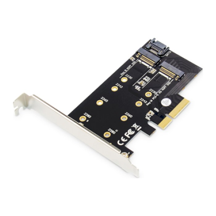DIGITUS PCI Expr Card 3.0 - M.2 NGFF/NVMe SSD (x4)