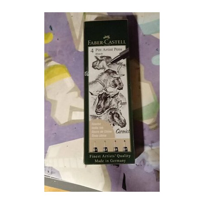 FABER-CASTELL Tuschestift Pitt Artist Pen Farbe 199 4x