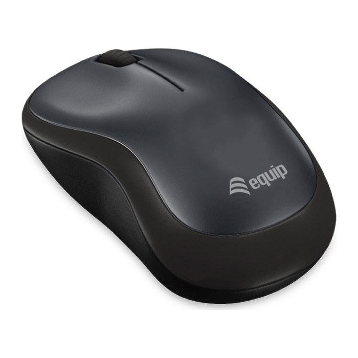 Equip Komfortmaus Wireless USB-A L+R schwarz