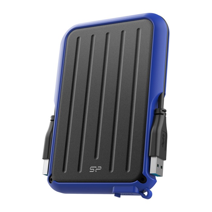 Silicon Power 6.3cm 1TB USB3.2 A66 water-res. Blue extern retail