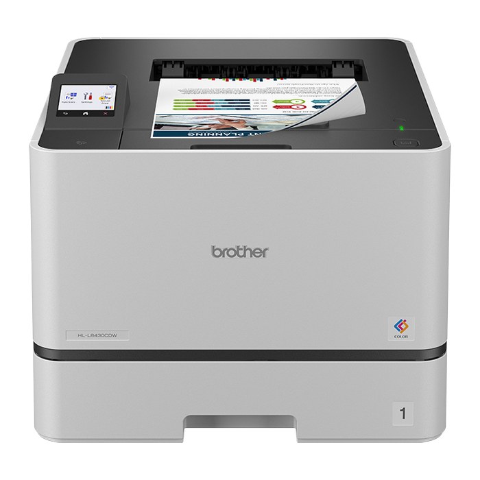 brother HL-L8430CDW Farb-Laserdrucker grau