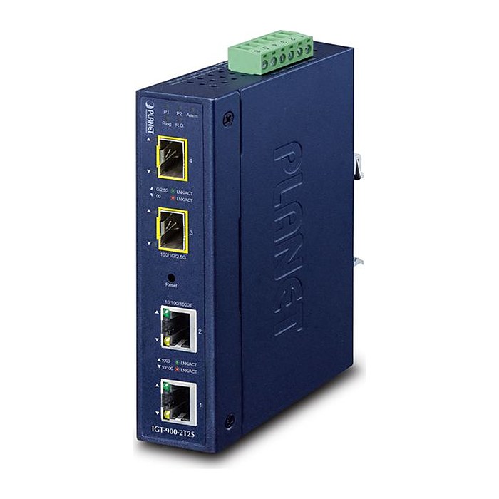 PLANET Industrial Media Converter IGT-900-2T2S