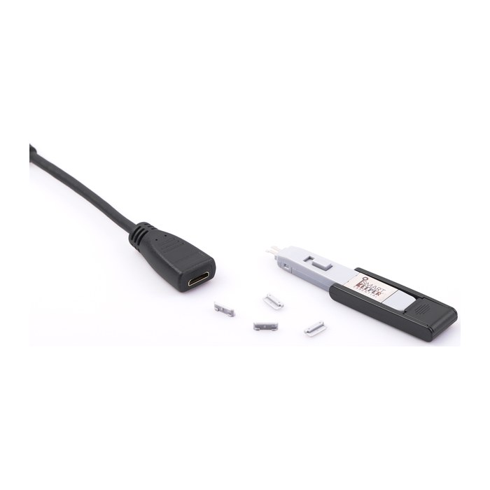 SmartKeeper Mini "Mini-HDMI Port" Blocker grau 4 Stk.+Key