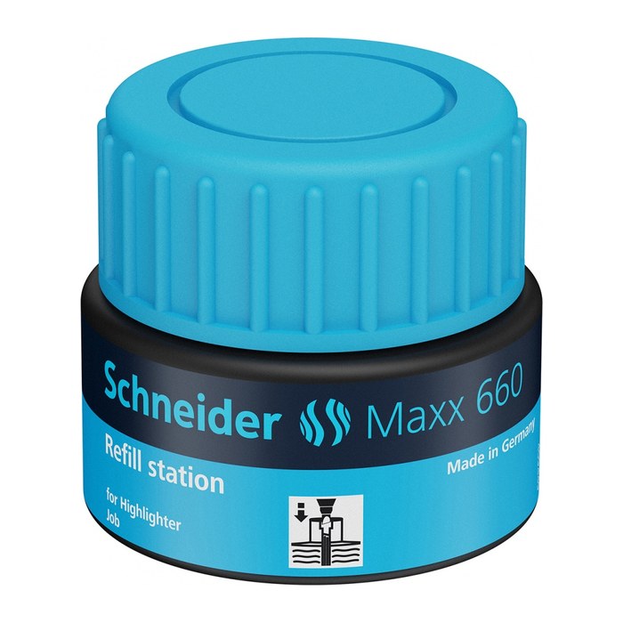 Schneider Nachfülltinte Maxx 660 blau