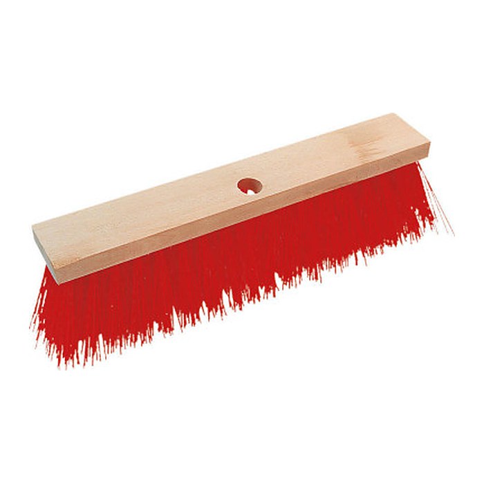 Hommel Hercules Besenkopf rot Holz 40,0 cm breit