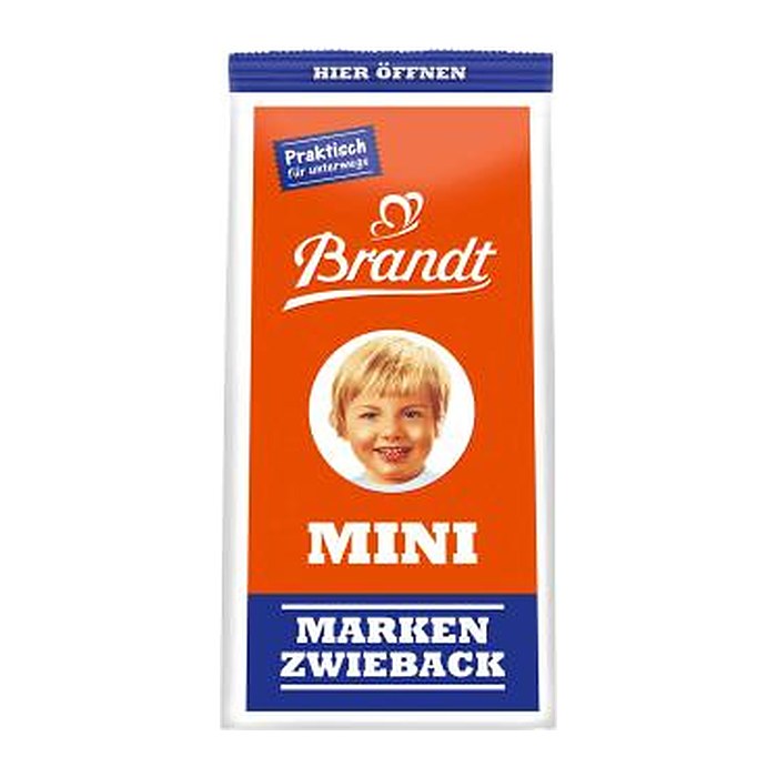 Brandt MINI Markenzwieback 120,0 g, 1 St.