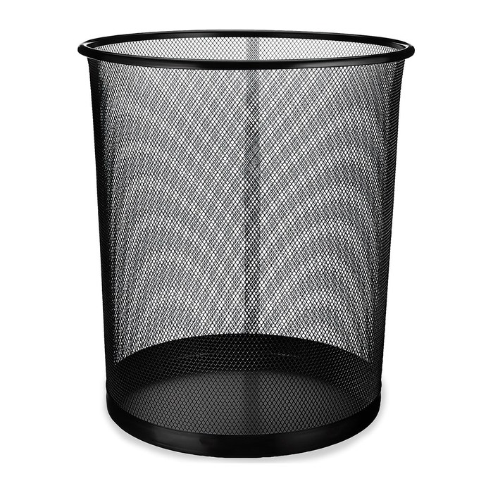 Netz-Papierkorb (⌀260 mm ) - Modernes Mesh-Design