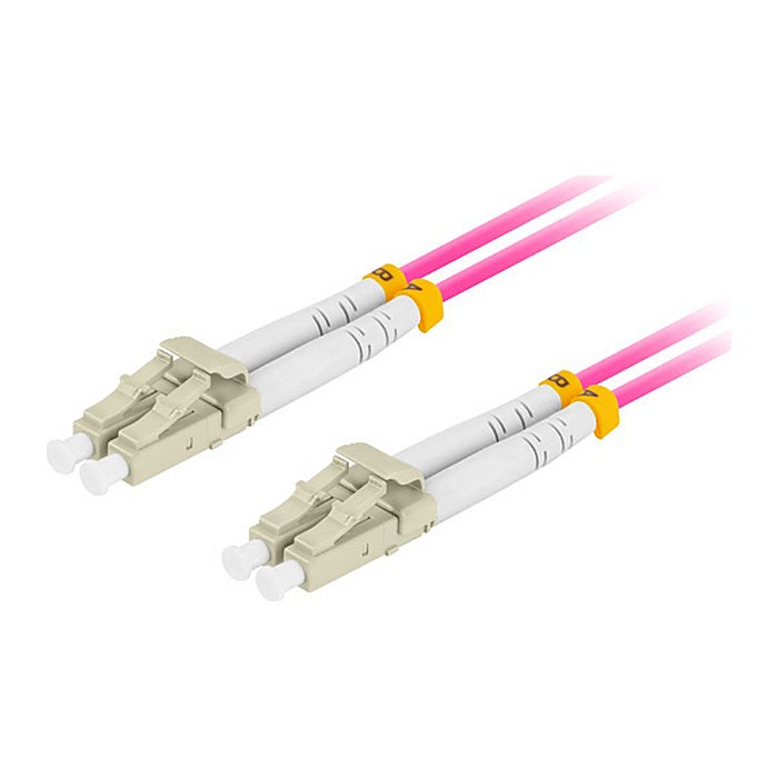 LANBERG Fiber Patchk. MM LC/UPC-LC/UPC DUPLEX 3m OM4 50/125