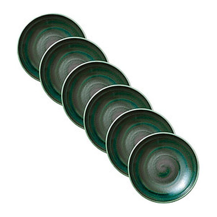 HEART & SOUL Suppenteller Perfect Match Avocado grün Ø 23,0 cm, 6 St.