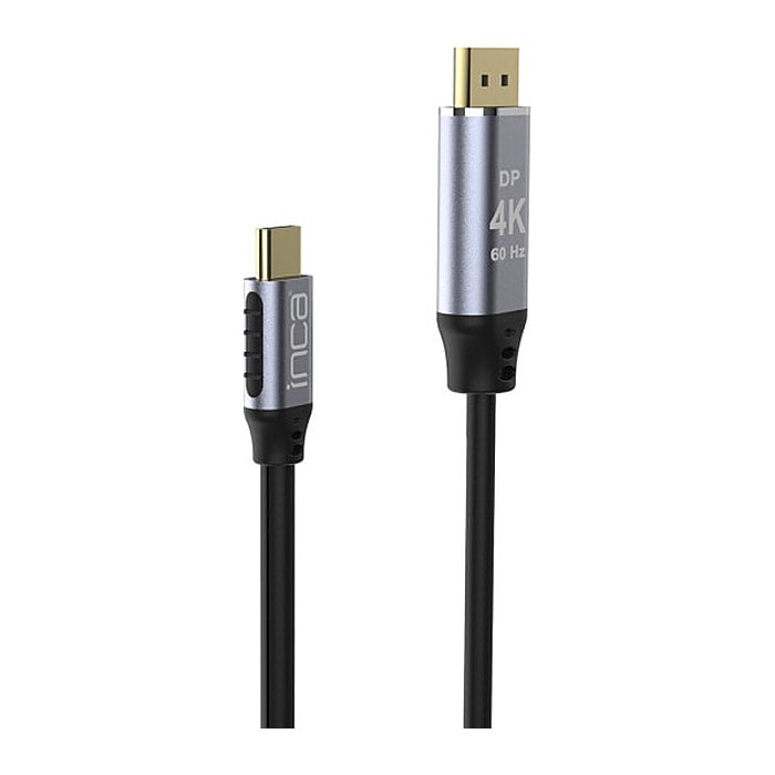 INCA Adapter ITCD-20 Typ C > Displayport, 4K60Hz, 2m