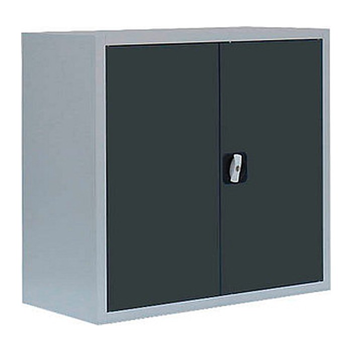 LÜLLMANN Stahlschrank 530308 anthrazit, lichtgrau 1 Fachboden 80,0 x 38,3 x 75,0 cm, aufgebaut, 1 St.