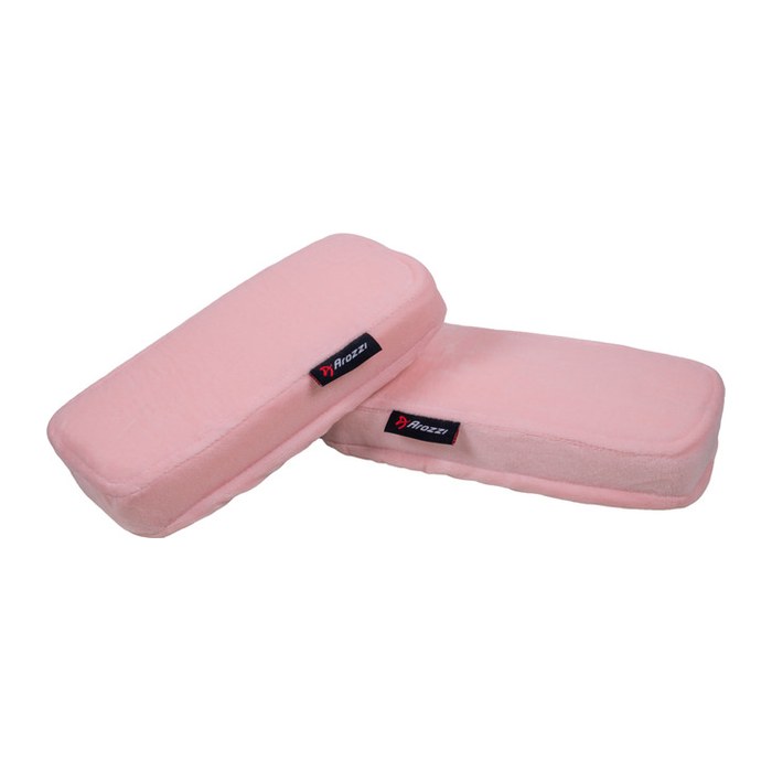 Arozzi Armlehnenpolster Memory-Foam rosa
