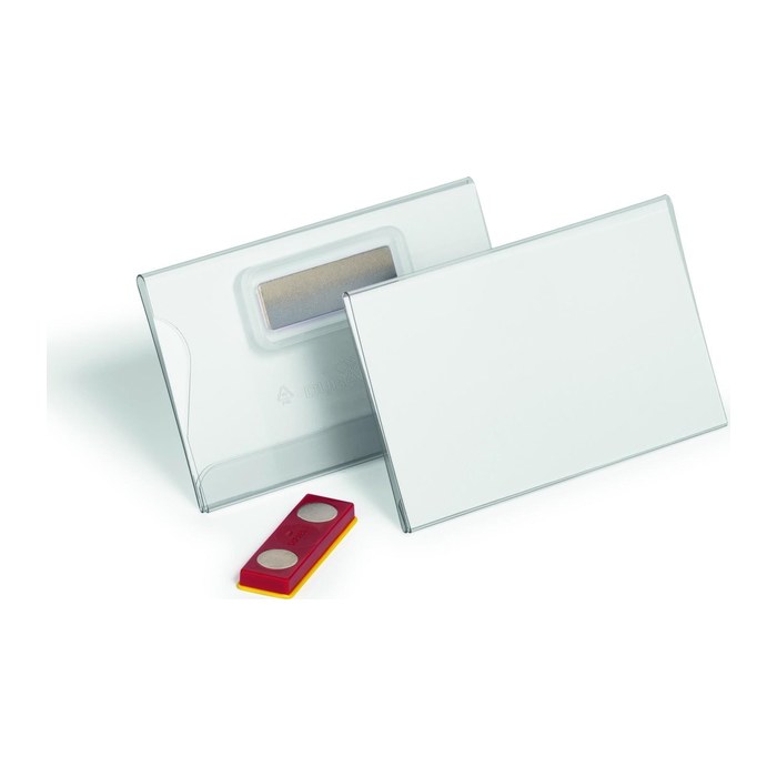 DURABLE Namensschilder mit Magnet 9,0 x 5,4 cm, 25 St.