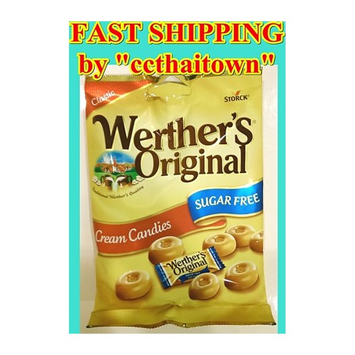 Werther’s® Original Sahnebonbons zuckerfrei Bonbons 19 St./ 70,0 g, 1 Pack