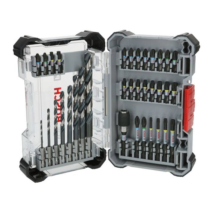 BOSCH Bohrer- und Bit-Set PRO Impact, 35-teilig