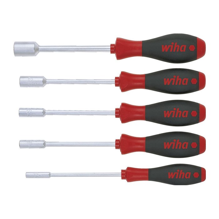 Wiha Sechskant-Schraubendreher SoftFinish® 01034 5-tlg.