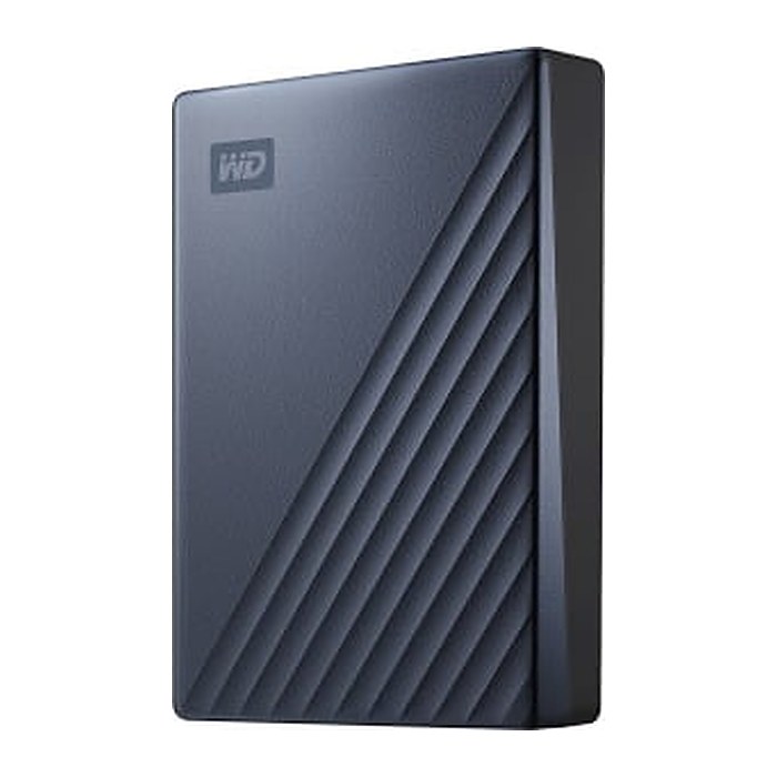 Western Digital My Passport Ultra 4 TB externe HDD-Festplatte blau