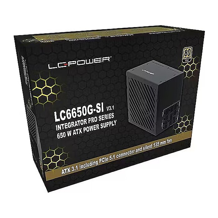 LC-Power Netzteil 850W Integrator Pro Modular (80+Gold)