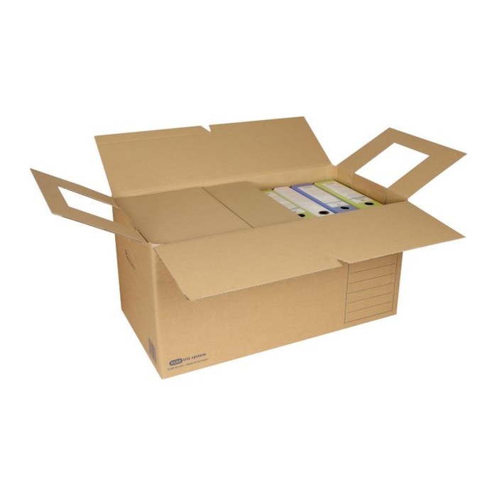 ELBA Archivcontainer tric system naturbraun 69,0 x 36,0 x 34,0 cm, 10 St.