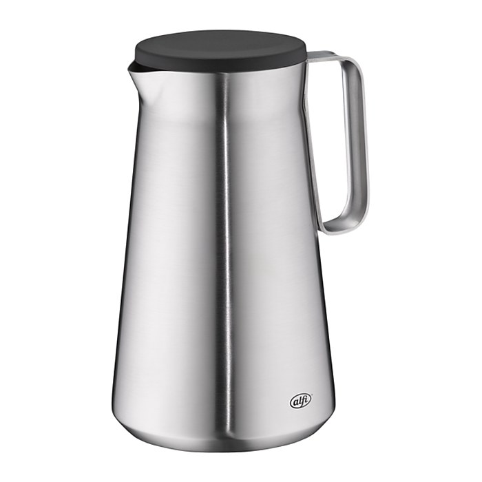 alfi Isolierkanne Drive silber, schwarz 1,0 l, 1 St.